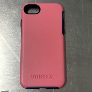 OtterBox Symmetry Case for Apple iPhone SE (2nd Gen) iPhone 8 iPhone 7 Pink Navy